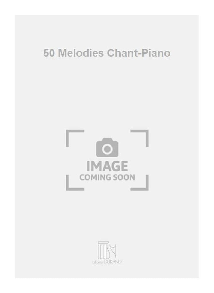50 Melodies Chant-Piano